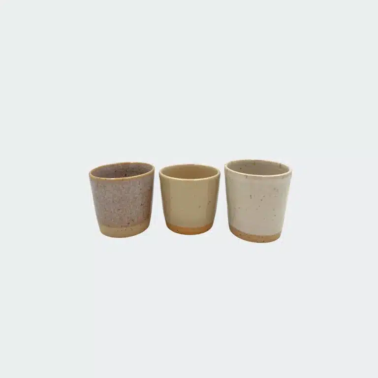 3 Ø-kopper espresso fra Bornholms Keramikfabrik