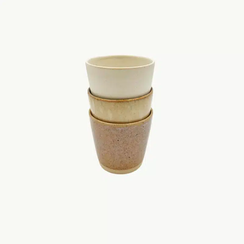 3 originale Ø-kopper fra Bornholms Keramikfabrik