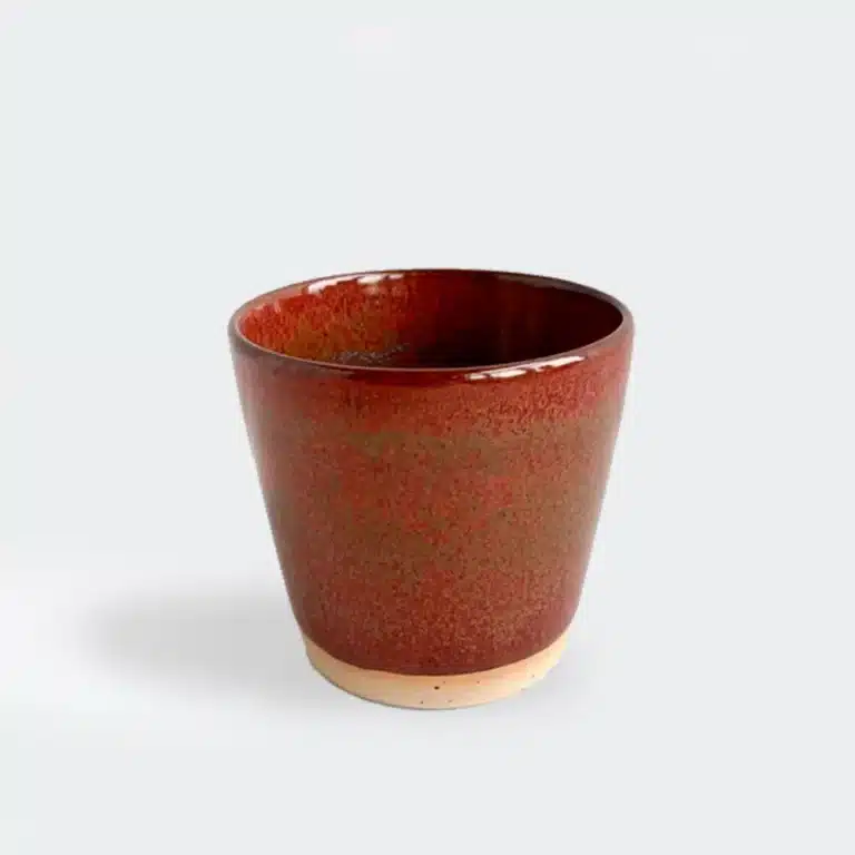 Ø-kop fra Bornholms Keramikfabrik i farven Red Soil