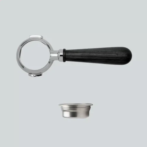 Lelit 58 mm bundløst portafilter i sort træ