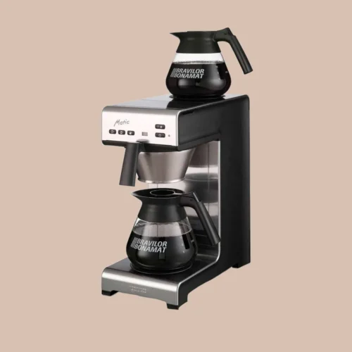 Bonamat Matic 2 med 2 kander friskbrygget filterkaffe