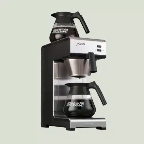 Bonamat Mondo 2 kaffemaskine med to kander friskbrygget filterkaffe