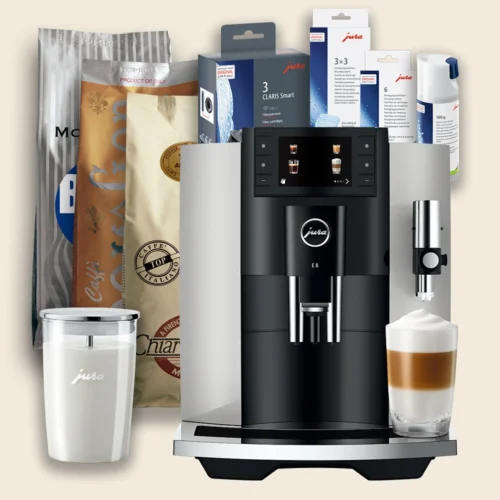 Jura E8 (EC) Platin pakketilbud