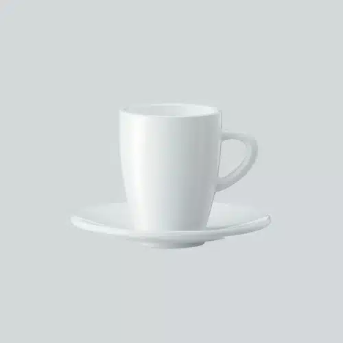 Jura espressokop med underkop