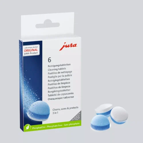 Jura rensetabs i en pakke med 6 styks