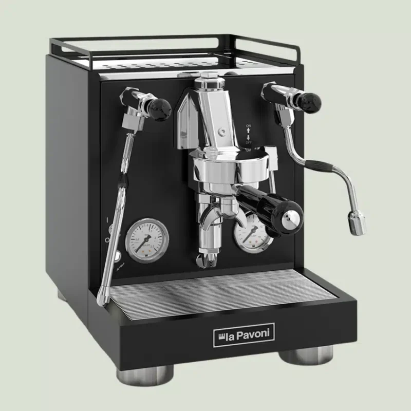 La Pavoni New Cellini Evolution Sort og Kube Mill Sort - Image 4