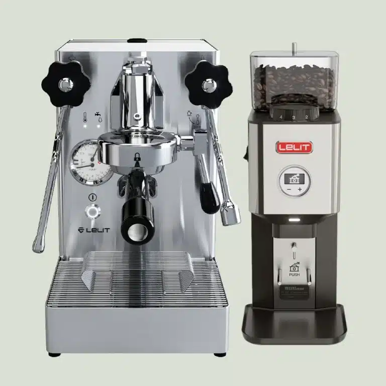 Lelit MaraX espressomaskine med William kaffekværn