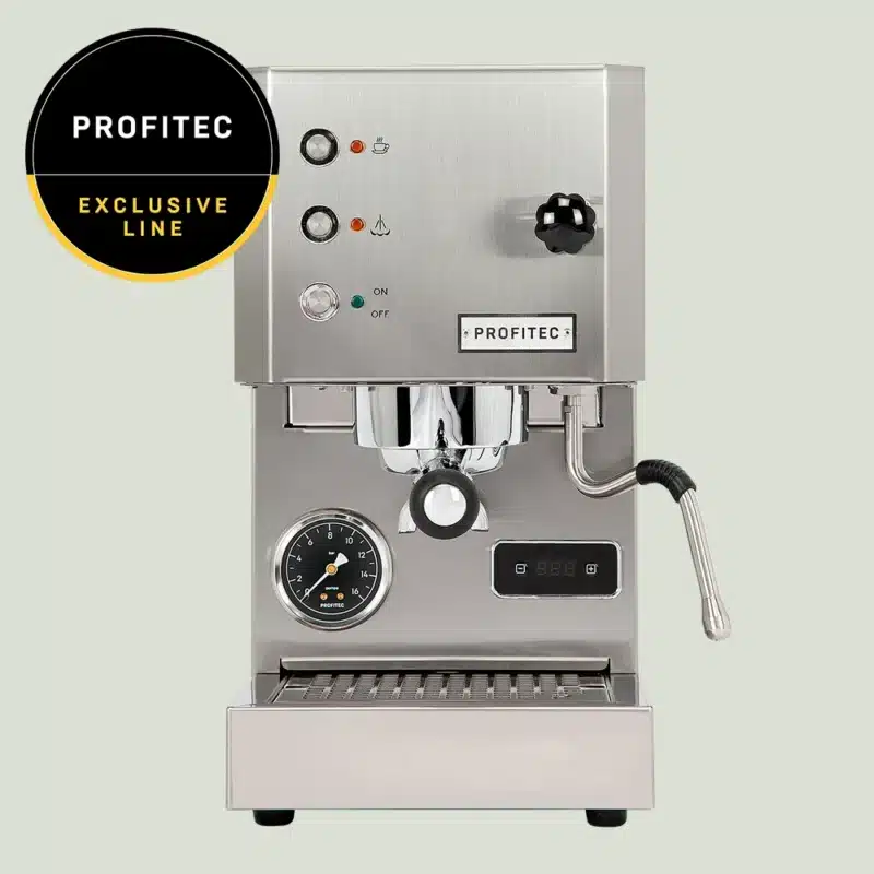 Profitec GO Stainless Steel Satin Finish fra Profitec Exclusive Line