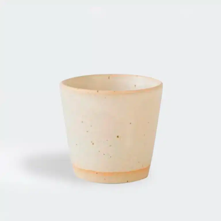 Original Ø-kop fra Bornholms Keramikfabrik i farven Creamy White