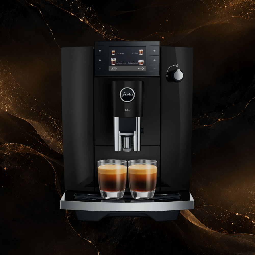 Jura E6 (ED) i farven Piano Black