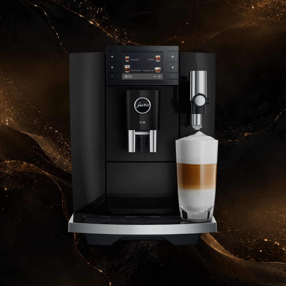 Jura E8 (ED) i farven Piano Black