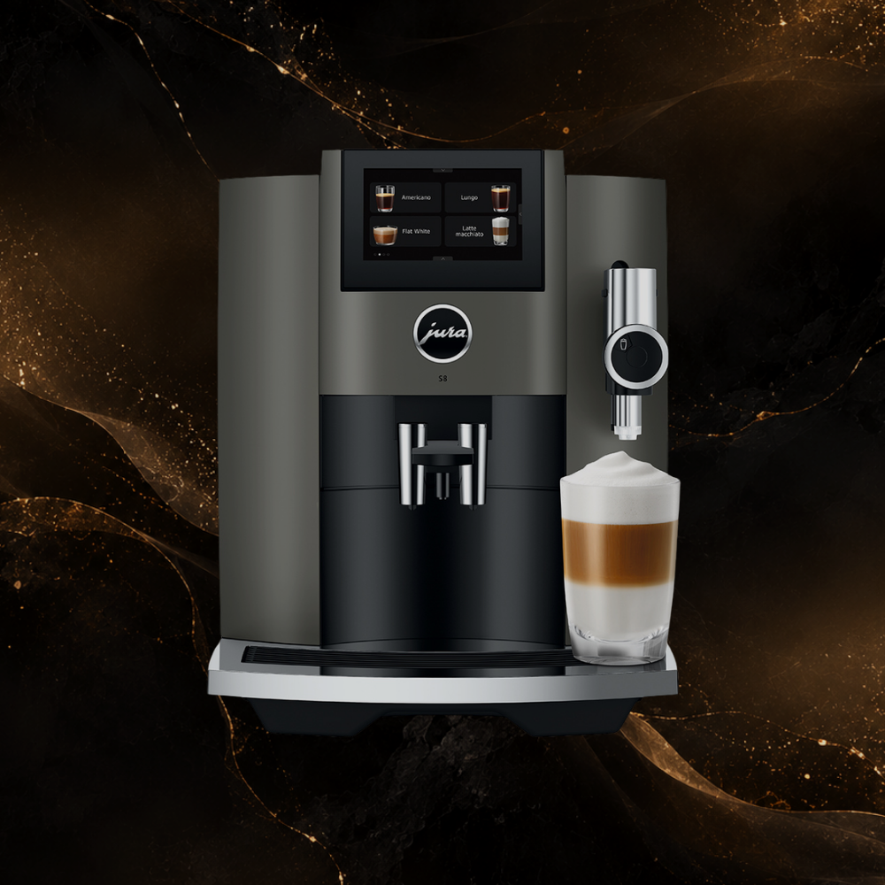 Jura S8 (EB) i farven Dark Inox