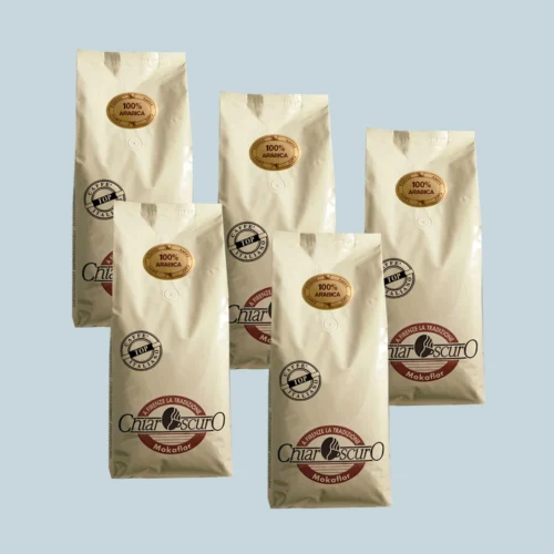 5 kg Chiaroscuro 100% Arabica - hele kaffebønner